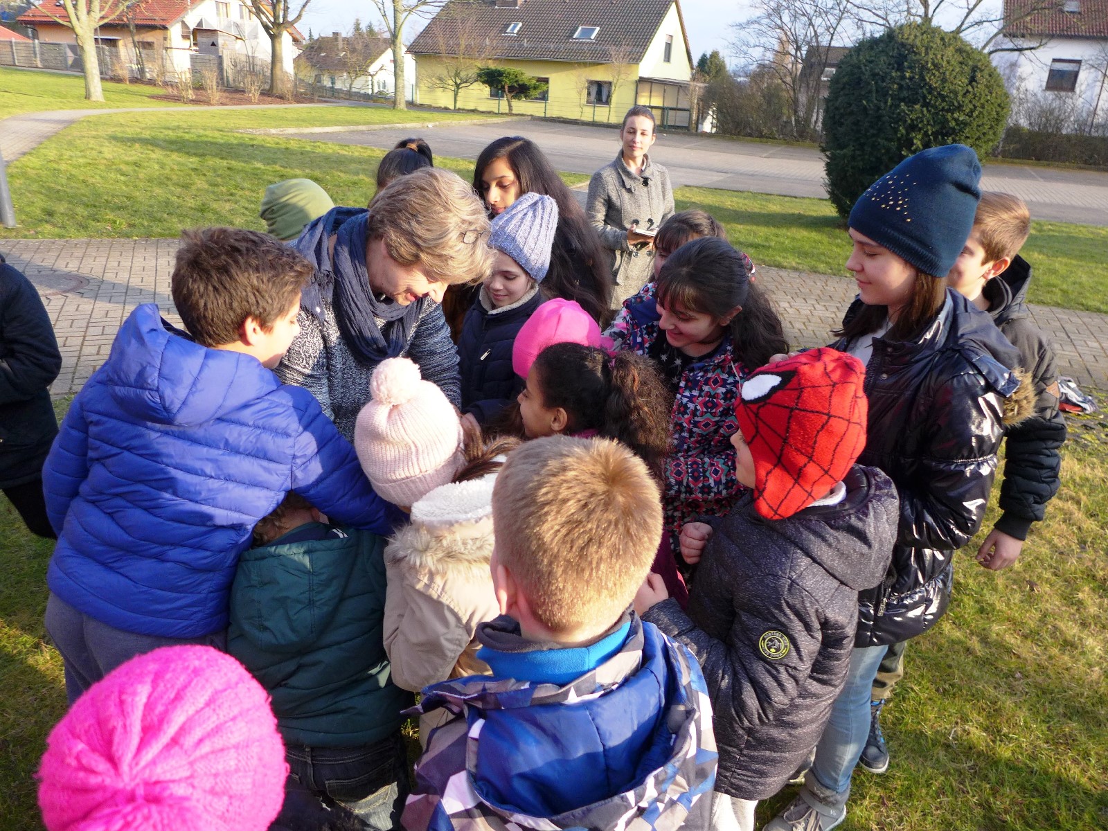 Kinder haben sich sehr über die Überraschung gefreut