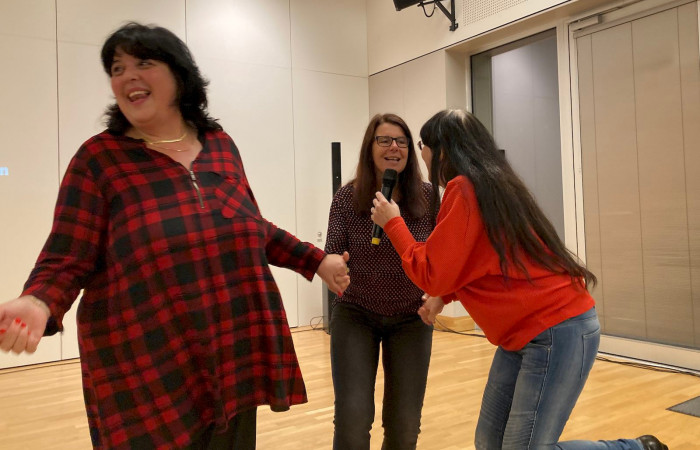 Einige konnten tanzen und singen gleichzeitig!