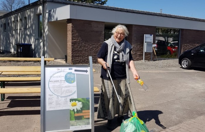Stadtteilbewohnerin Marianne_vom Tausch-Ring im Bürgerzentrum